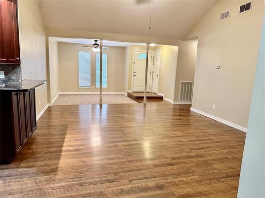 Empty room, Interior, Wood Texture Flooring