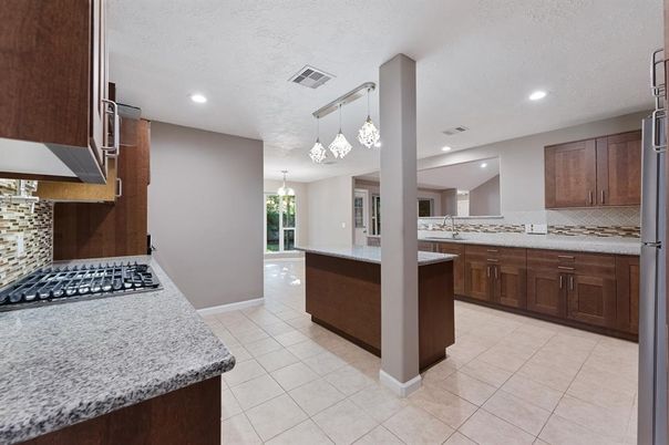 Interior, Kitchen, Pendant Lights, Recessed Lighting