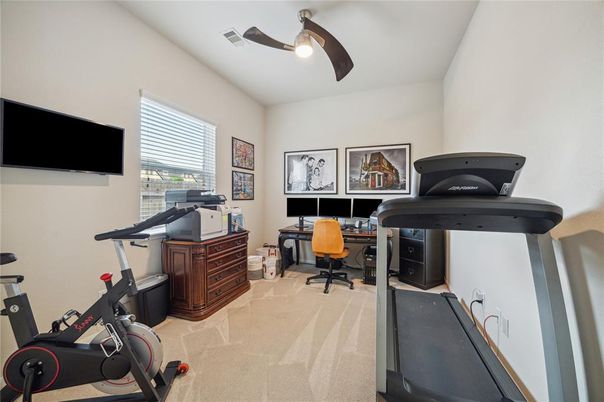 Fitness Equipment, Home Office, Interior