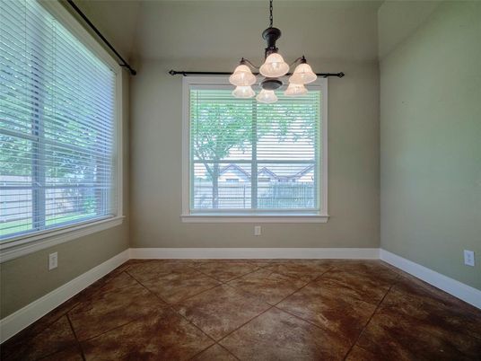 Chandelier, Empty room, Interior