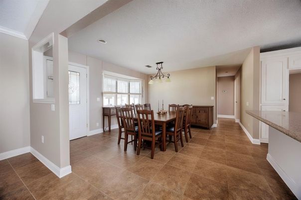 Dining room, Interior, Pendant Lights