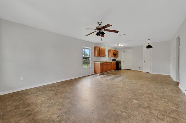 Empty room, Interior, Kitchen