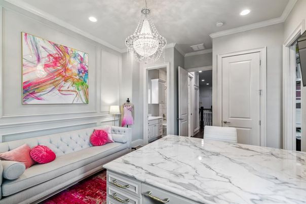 Chandelier, Interior, Recessed Lighting