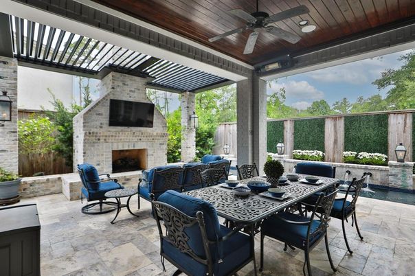 Exterior, Fireplace