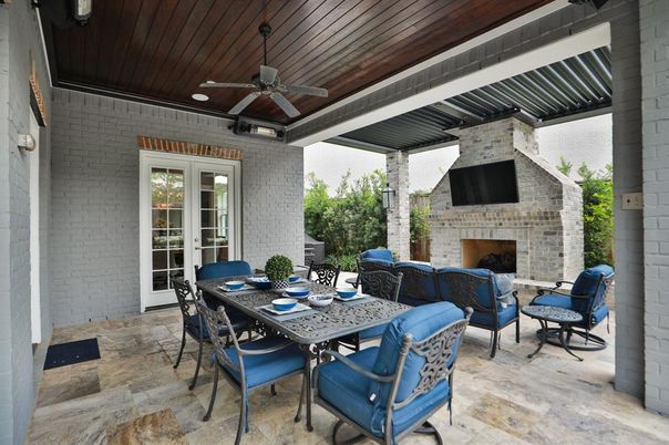 Exterior, Fireplace