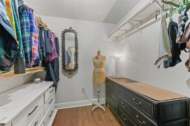 Interior, Walk-in Closets, Wood Texture Flooring