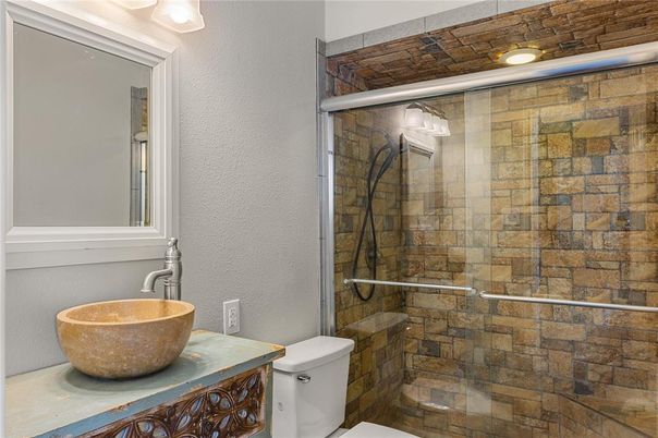 Bathroom, Glass Shower, Interior