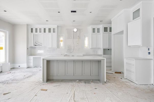 Interior, Kitchen, Marble, Marble Walls, Recessed Lighting
