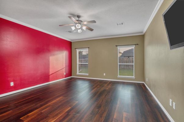 Empty room, Interior, Wood Texture Flooring