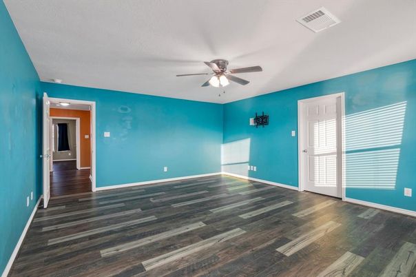 Empty room, Interior, Wood Texture Flooring