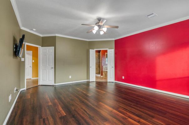 Empty room, Interior, Wood Texture Flooring