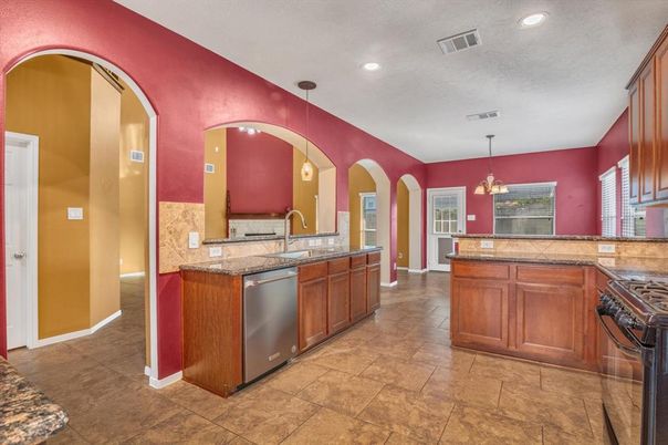 Interior, Kitchen, Pendant Lights, Recessed Lighting