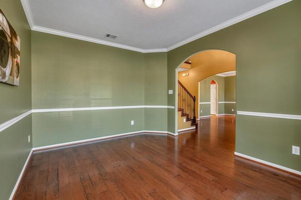 Empty room, Interior, Wood Texture Flooring