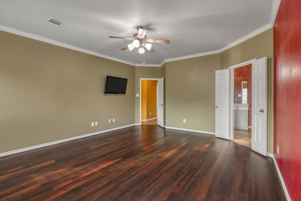 Empty room, Interior, Wood Texture Flooring