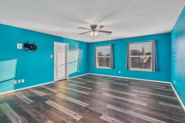 Empty room, Interior, Wood Texture Flooring