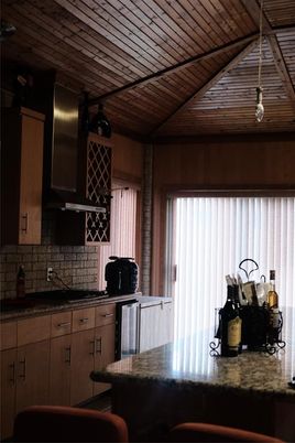 Interior, Kitchen, Pendant Lights, Wooden Ceilings