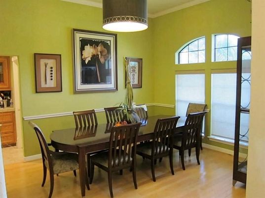 Dining room, Interior, Wood Texture Flooring