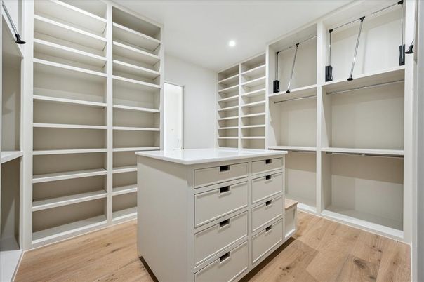 Interior, Recessed Lighting, Walk-in Closets, Wood Texture Flooring