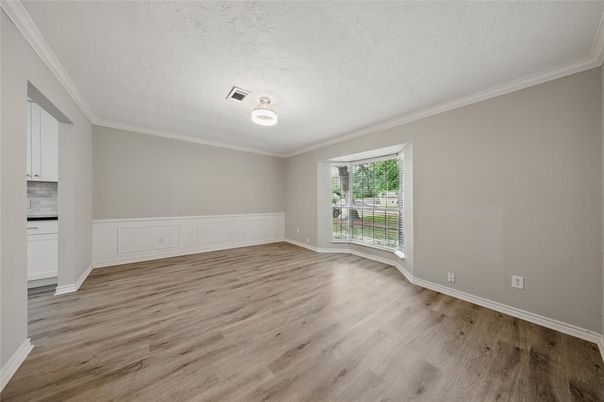 Empty room, Interior, Wood Texture Flooring
