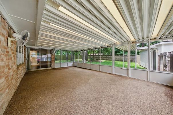 Interior, Stone Walls, Sun Room