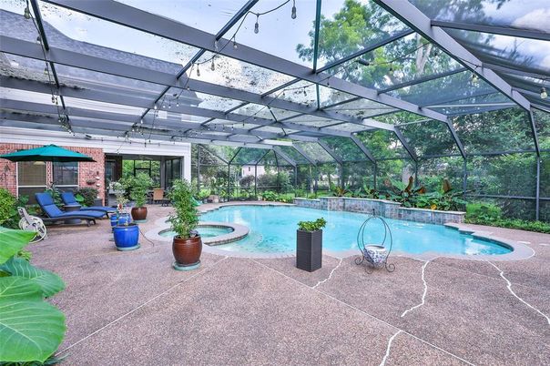 Glass Ceilings, Interior, Pool, Sun Room