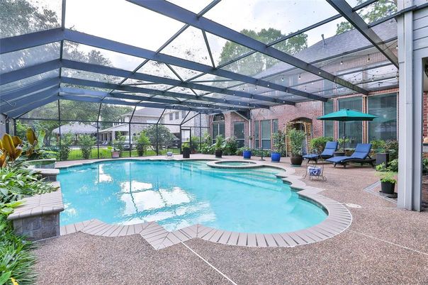 Glass Ceilings, Interior, Pool, Sun Room