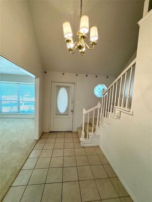Chandelier, Interior