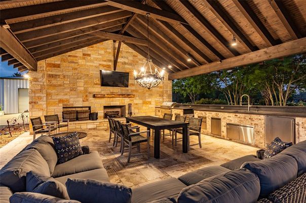 Exterior, Fireplace