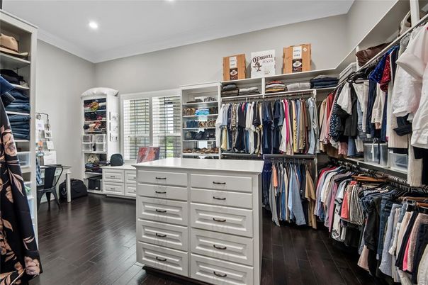 Interior, Recessed Lighting, Walk-in Closets, Wood Texture Flooring