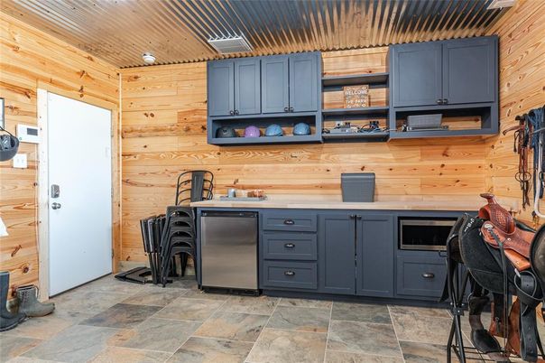 Interior, Kitchen, Wooden Ceilings, Wooden Walls
