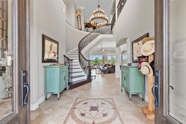 Chandelier, Interior, Recessed Lighting