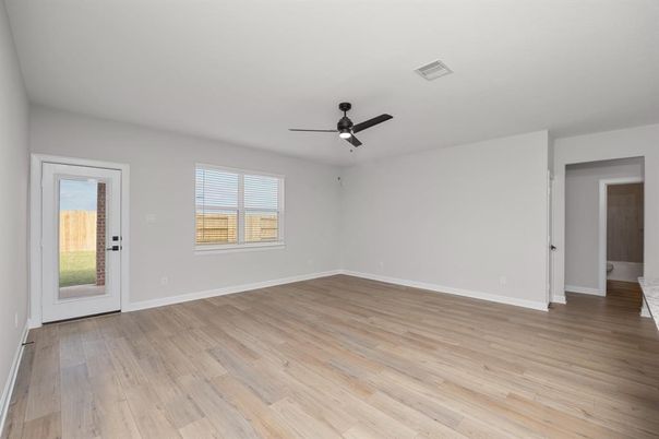 Empty room, Interior, Wood Texture Flooring