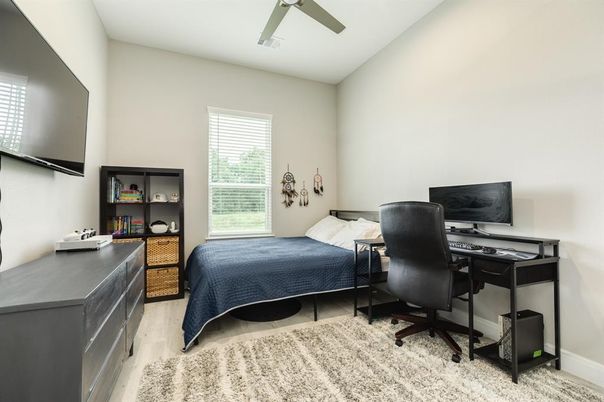 Bedroom, Home Office, Interior, Wood Texture Flooring