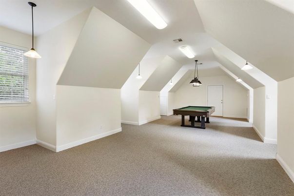 Billiard Table, Game Room, Interior, Pendant Lights