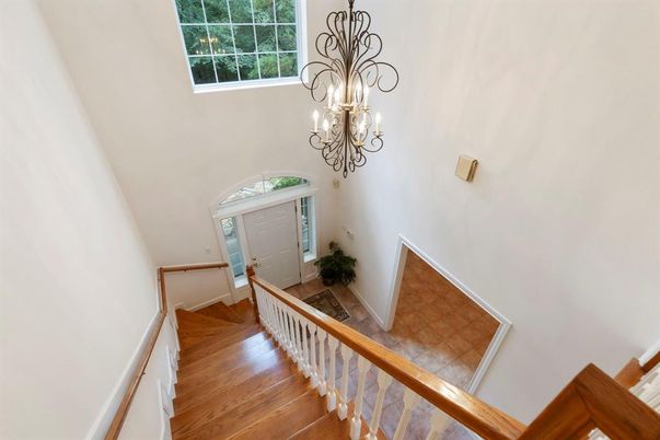 Chandelier, Interior, Wood Texture Flooring