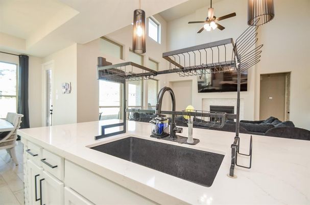 Fireplace, Interior, Kitchen