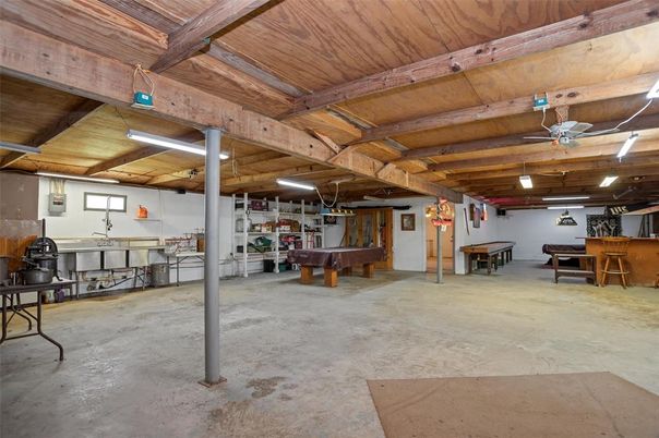 Game Room, Interior, Wooden Beams, Wooden Ceilings