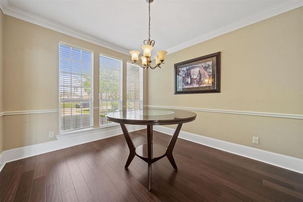 Chandelier, Interior, Wood Texture Flooring