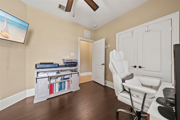 Home Office, Interior, Wood Texture Flooring