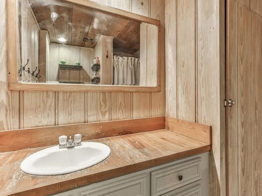 Bathroom, Interior, Wooden Walls