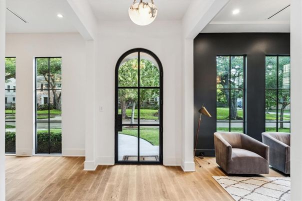 Interior, Pendant Lights, Recessed Lighting, Wood Texture Flooring
