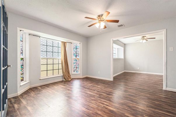 Empty room, Interior, Wood Texture Flooring