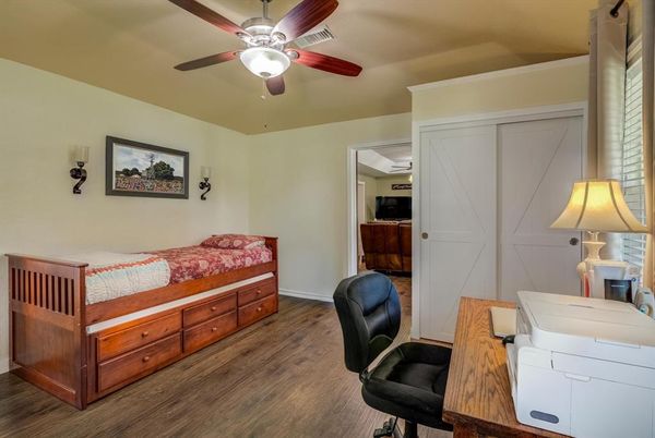 Bedroom, Home Office, Interior, Wood Texture Flooring