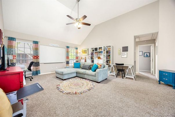 Home Office, Interior, Living room