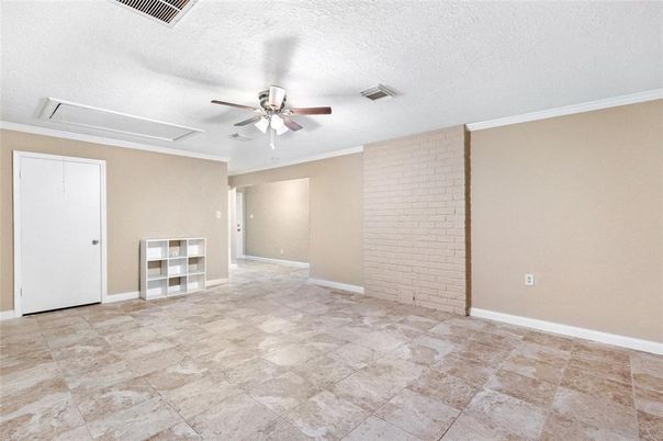 Empty room, Interior, Stone Walls