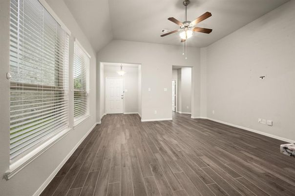 Empty room, Interior, Wood Texture Flooring