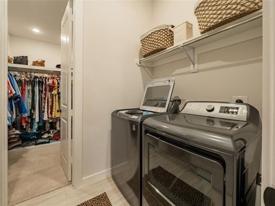 Interior, Recessed Lighting, Washer