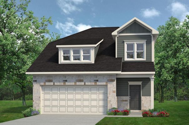 Attached, Exterior, Facade, American Craftsman