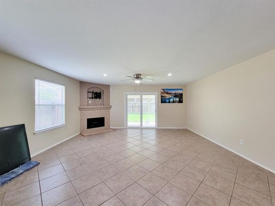 Empty room, Fireplace, Interior, Recessed Lighting