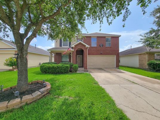 Attached, Backyard, Exterior, Facade, Brick Facade, Split Level